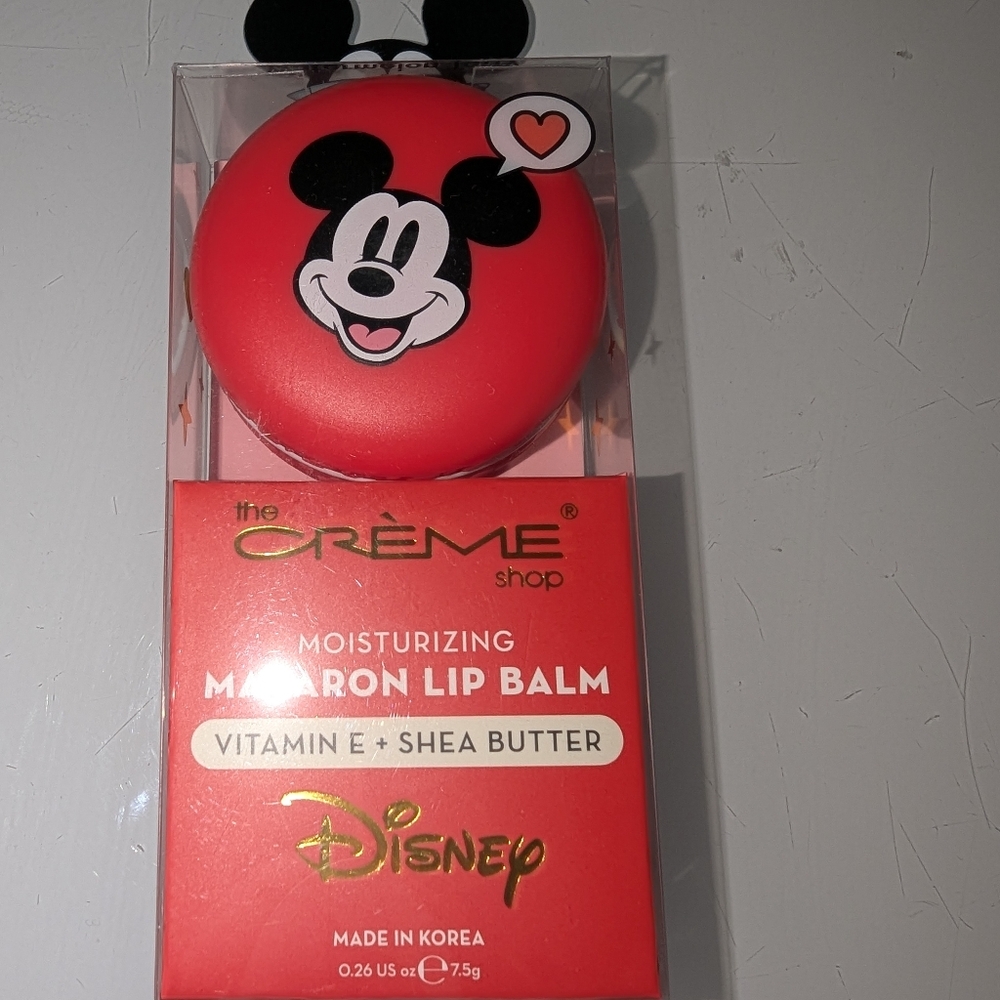 ~The Creme Shop Disney Mickey Mouse Moisturizing Macaron Lip Balm